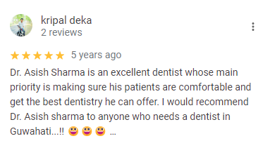 review of best dentist in guwahati