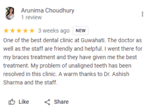 best dental clinic in Guwahati patient reviews Family dental clinic