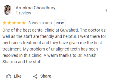 Patient experience best dental clinic in Guwahati